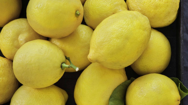 Caisse de citrons
